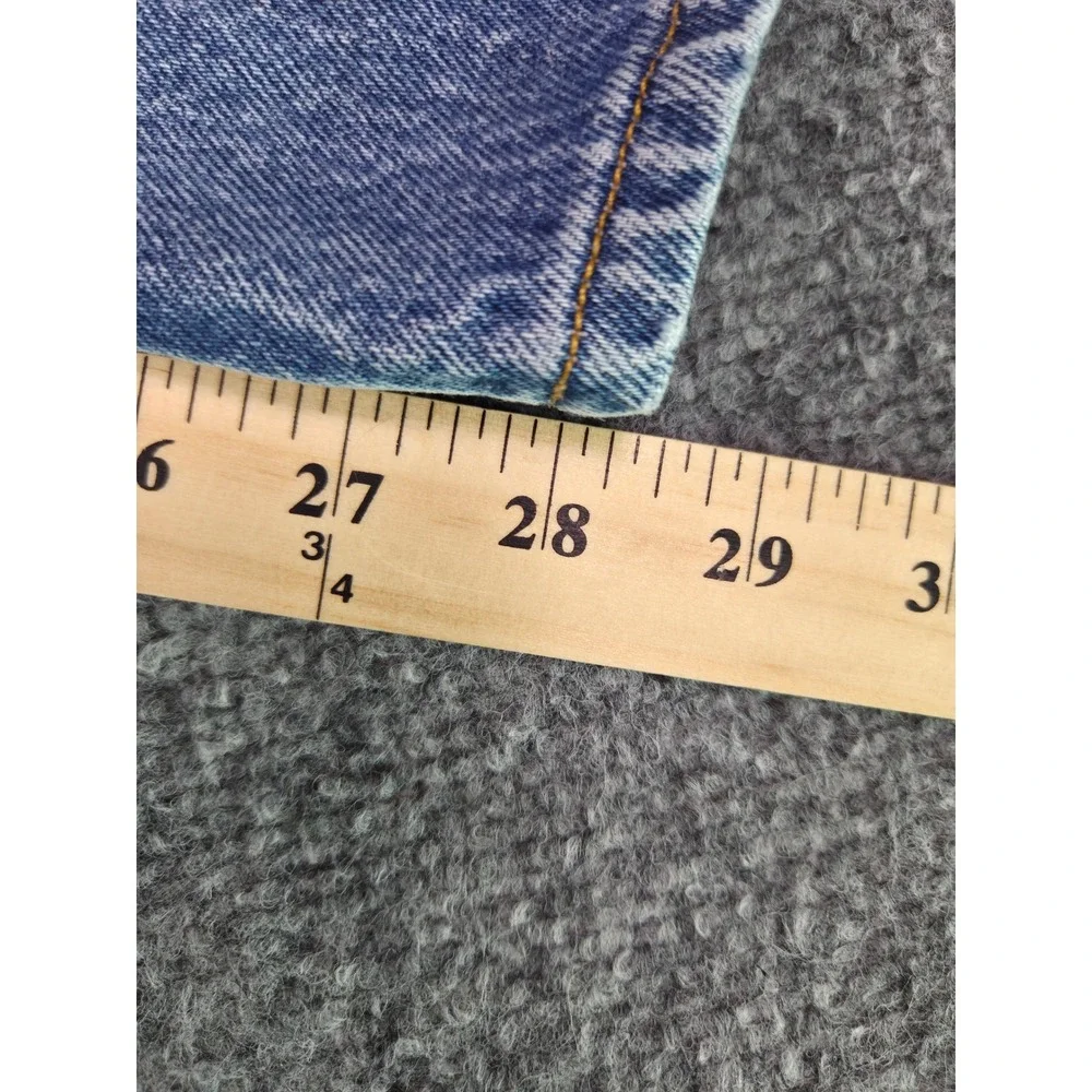 Vintage Levi's 501xx Jeans Mens 39x28 USA Made Button Fly Distressed Straight